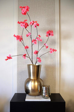 Luxe zijden kunstbloesem roze120 cm | Sakura tak | decoratie interieur | nep bloesem | kunstbloesemtak | Exclusief Ingericht