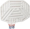 LuxeLivin' - Basketbalbord 109x71x3 cm polyetheen wit