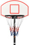 LuxeLivin' - Basketbalstandaard 216-250 cm polyetheen wit