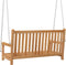 LuxeLivin' - Schommelbank 114x60x64 cm massief teakhout