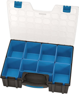 LuxeLivin' - 8-delige Organizer met vakken 41,5x33x11 cm zwart