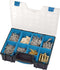 LuxeLivin' - 8-delige Organizer met vakken 41,5x33x11 cm zwart