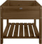LuxeLivin' - Plantenbak verhoogd XL bruin