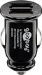 Goobay 58820 - USB-A autolader - 2 poorten 2,1A - Zwart