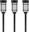 Luxform - 3x Solar Tuinlamp - Catala - 6 Lumen - Set van 3 stuks