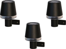 Luxform - 3x Solar Wandlamp Buiten - Cala d'Or - Werkend op zonne-energie - Set van 3 stuks