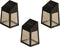 Luxform - 3x Solar Wandlamp - Vigo - 8 Lumen - Werkend op zonne-energie - Set van 3 stuks