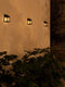 Luxform - 3x Solar Wandlamp - Vigo - 8 Lumen - Werkend op zonne-energie - Set van 3 stuks