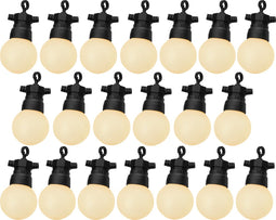 Luxform - Lichtsnoer Honolulu - met 20 warm witte LED lampjes - met 8 verschillende functies - geschikt voor buiten