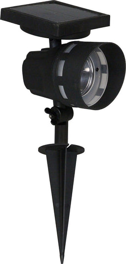 Luxform - Montana - Solar Intelligent Hybride - Prikspot - Zwart - 50 Lumen - Werkend op zonne energie