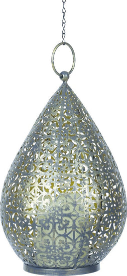 Luxform Palmyra - Oplaadbare USB Tuinlamp - Koperkleurig - LED - Vlameffect