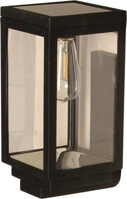 Luxform - Solar - Amsterdam - Vierkante Wandlamp - 30 Lumen - Werkend op zonne-energie