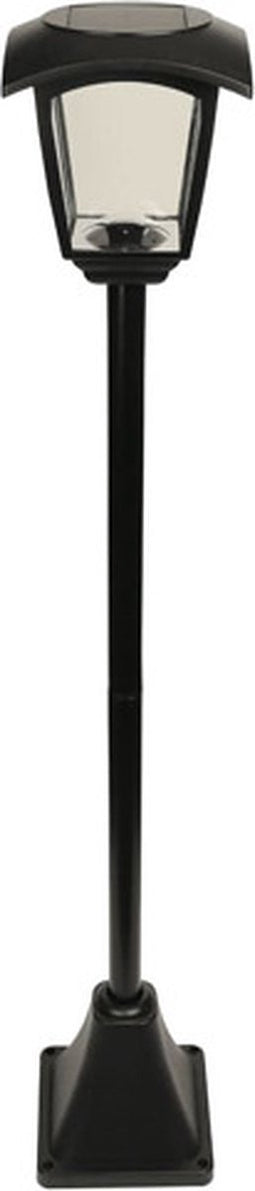 Luxform - Solar Intelligent Hybride Tuinlamp - Minnesota - 100 Lumen - Lantaarnpaal - Tuinlantaarn - Werkend op zonne-energie