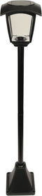 Luxform - Solar Intelligent Hybride Tuinlamp - Minnesota - 100 Lumen - Lantaarnpaal - Tuinlantaarn - Werkend op zonne-energie