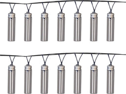 Luxform - Solar Lichtsnoer met 14 lampjes - Monte Gordo - feestverlichting werkend op zonne-energie