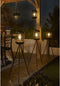 Luxform - Solar Staande lamp - Lighthouse driepoot - LED - 15 Lumen - Werkend op zonne-energie