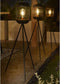 Luxform - Solar Staande lamp - Lighthouse driepoot - LED - 15 Lumen - Werkend op zonne-energie