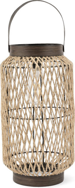 Luxform - Solar Tafellamp - Eivissa - LED - Hanglamp met hengsel - Werkend op zonne-energie - 39cm hoog