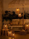 Luxform - Solar Tafellamp - Ibiza - LED - Hanglamp met hengsel - Werkend op zonne-energie - 26 cm hoog