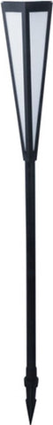 Luxform - Solar Tuinfakkel - Wehmouth - LED - Zwart - werkend op zonne-energie