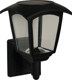 Luxform - Solar Wandlamp Buiten - Minnesota - 100 Lumen - Intelligent Hybride - Werkend op zonne-energie