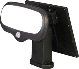 Luxform - Solar Wandlamp Buiten - Montevideo - Security PIR - Solar LED - Zwart - beveiligingslamp met bewegingssensor - Werkend op zonne-energie