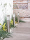 Luxform - Tacoma - Solar Tuinlamp - 3 stuks - 5 Lumen - RVS Zilver - Werkend op zonne-energie