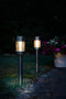 Luxform Torino - Solar Tuinlamp - 2 stuks - 6 Lumen - RVS Zilver