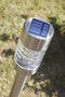 Luxform Torino - Solar Tuinlamp - 2 stuks - 6 Lumen - RVS Zilver