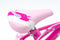 Huffy Glimmer Meisjesfiets 3-5 jaar - Kinderkiets 12 Inch - Inclusief zijwieltjes - Roze - Snelle en makkelijke montage