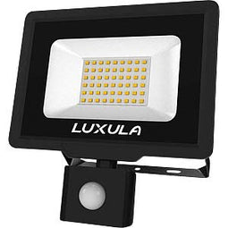 Luxula Schijnwerper LED - Zwart - Aluminium - 217x230x45mm