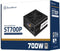 Silverstone ST700P - ATX Voeding - 700W 80 Plus - 4x SATA