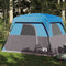 vidaXL - Tent - 4-persoons - waterdicht - blauw