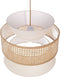 LUYANO - Hanglamp - Naturel/Beige - Rotan