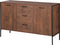TIFTON - Sideboard - Donkere houtkleur - MDF