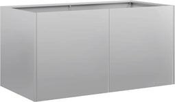 vidaXL - Plantenbak - 80x40x40 - cm - gegalvaniseerd - staal
