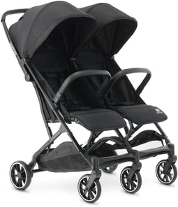 Deryan Rolo X2 - Dubbele Buggy - Compact vouwbaar - Zwart