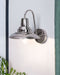 LUZA - Wandlamp - Zilver - Metaal