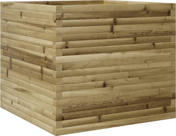 vidaXL - Plantenbak - 80x80x68,5 - cm - geïmpregneerd - grenenhout