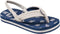 Reef AHI - Slippers - Removable backstrap - Navy Fish