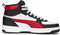 PUMA Rebound JOY - Hoge sneakers - SoftFoam+ inlegzool - White/ForAllTimeRed/Black - Maat 45