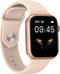 DCU Advance Tecnologic - Smartwatch - Afstand Bloeddruk Hartslagsensor - Zwart (Goud Rosé Goud)
