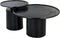 Richmond Salontafel Griffin 75Ø zwart (Black)