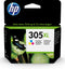 HP 305XL - Inktcartridge - Origineel - Cyaan Geel Magenta (5ml)