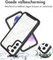 iMoshion Hoesje Geschikt voor Samsung Galaxy S22 Hoesje - iMoshion 360° Full Protective Case - Zwart / Transparant