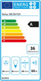 Conventionele Afzuigkap Balay 3BC967GX 60 cm 671 m³/h 140W A Roestvrij staal