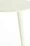 Light & Living Organische Bijzettafel Linos - 53 x 30cm - Crème