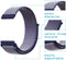 iMoshion Bandje Geschikt voor Garmin Vivoactive 3 / Venu / Forerunner 245 - iMoshion Nylon bandje - Paars