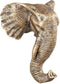PTMD Olaf Olifantenhoofd Wanddecoratie - 23 x 19 x 12 cm - Poly - Goud