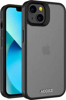 Accezz iPhone 13 - Rugged Backcover - Schokabsorberend - Zwart